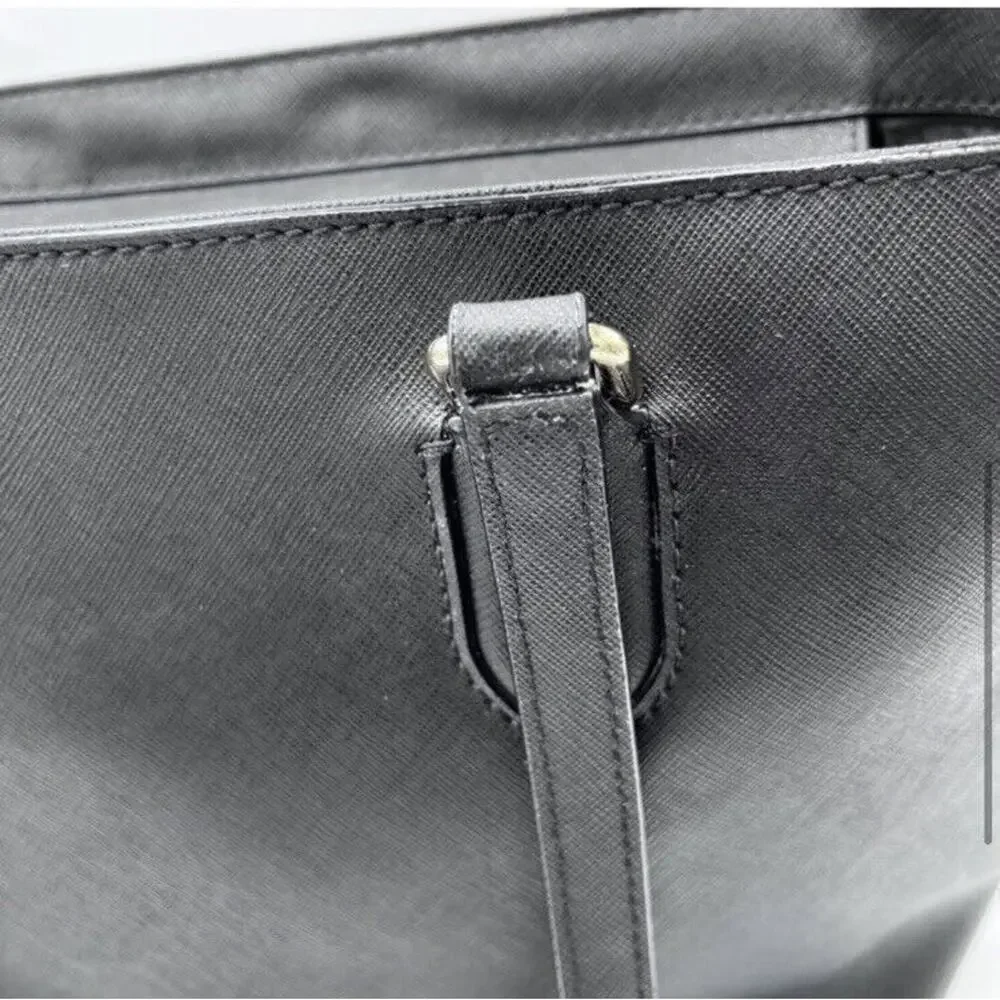Kate‎ Spade Authenticated Dally Laurel Way Shoulder Bag Leather Black WKRU4094